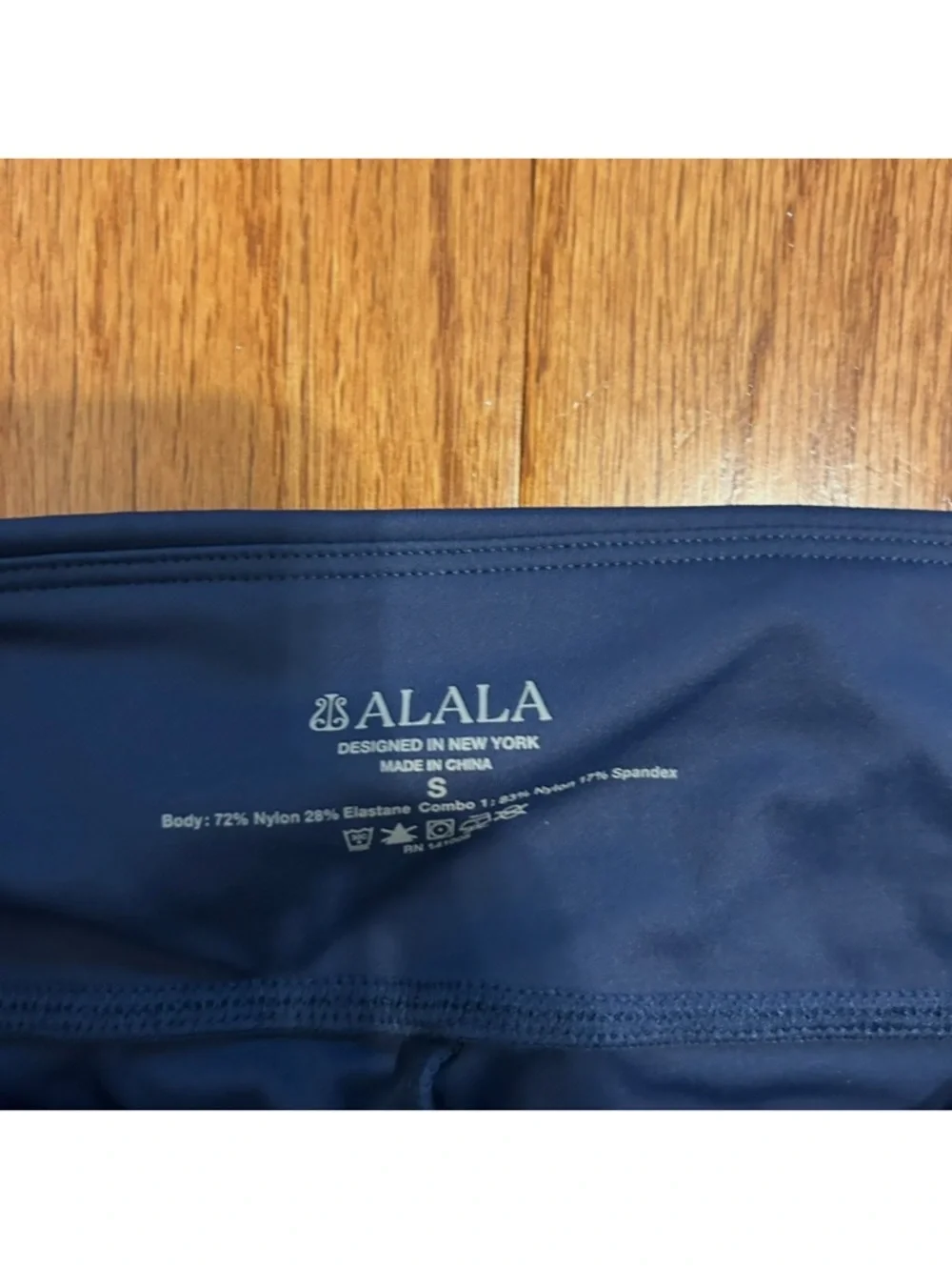 ALALA Navy Track Jacket + Jogger Set Women’s Athleisure Matching Set Small